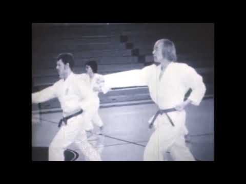 Block and Reverse Punch – 1977 University of Wyoming Karate Club