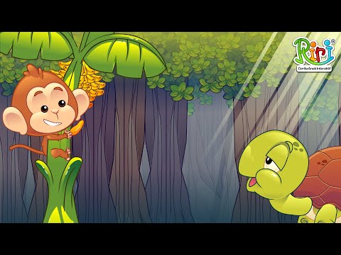 Monkey and Turtle | Indonesian Children's Folktale | Folk Tales and Legends of the Archipelago