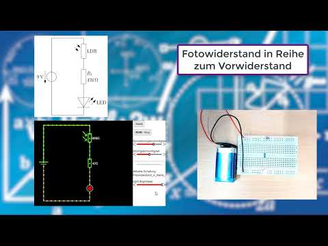 Experiment: Der Fotowiderstand (LDR)