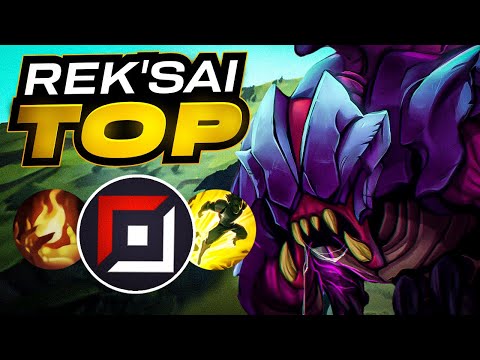 Best Toplane In The Game Rek'sai Infinite lane Sustian Split'sai