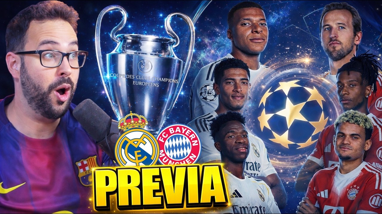 PREVIA REAL MADRID VS BAYERN ¡PARTIDAZO de CHAMPIONS!