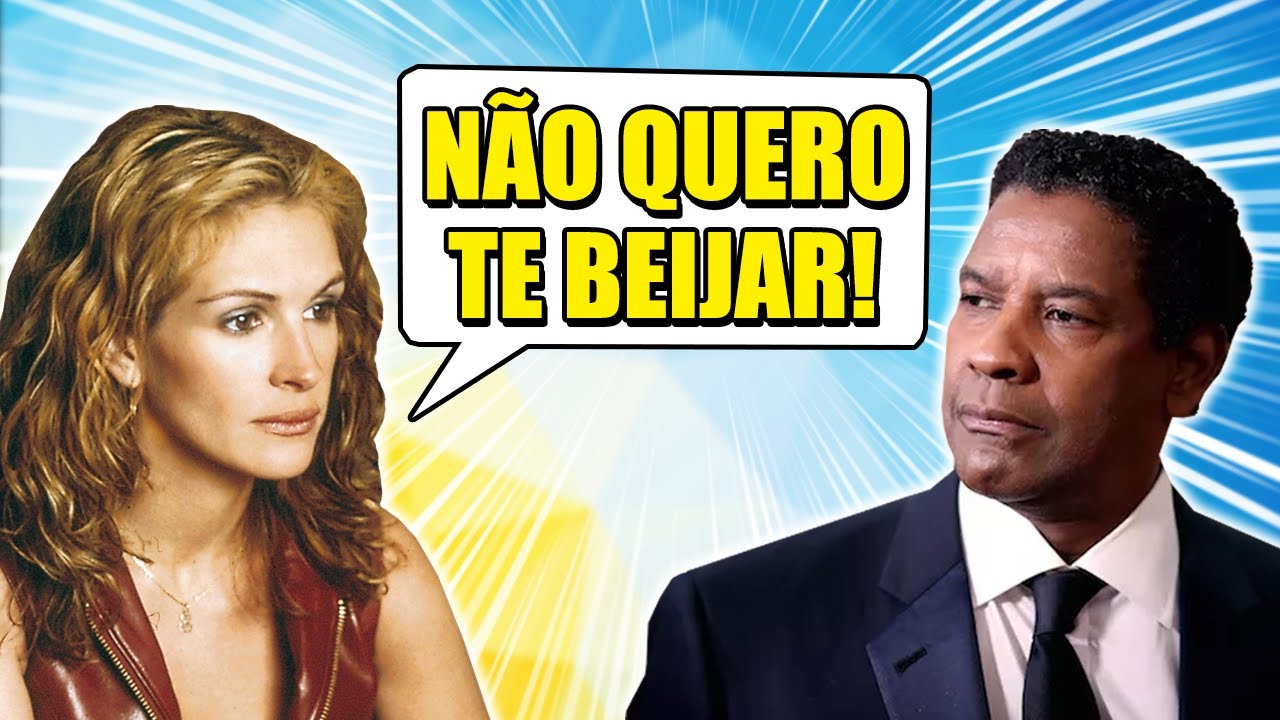 FAMOSOS QUE NÃO QUERIAM SE BEIJAR!