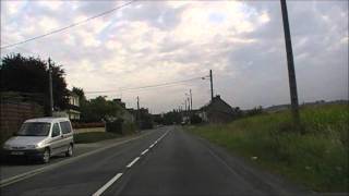 preview picture of video 'Driving Along Rue de Licellion D80, Licellion, Hillion, Brittany, France 22nd August 2011'