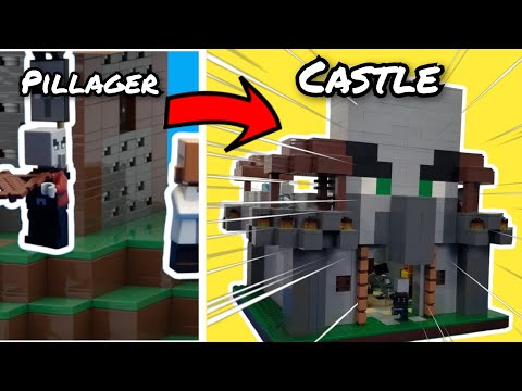 I Built Minecraft Mob Houses LEGO Refused to Make...
