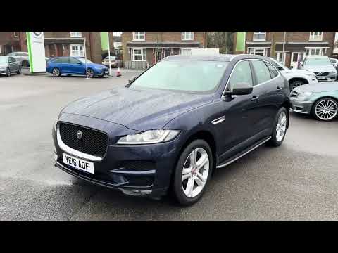 Jaguar F-pace 2.0d Portfolio 5dr Auto AWD YE16 AOF