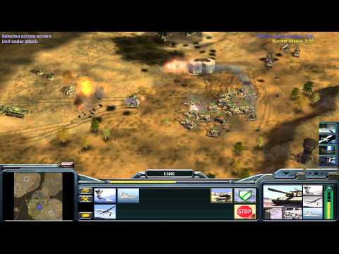 Command & Conquer Generals: Zero Hour Gameplay USA 1v1