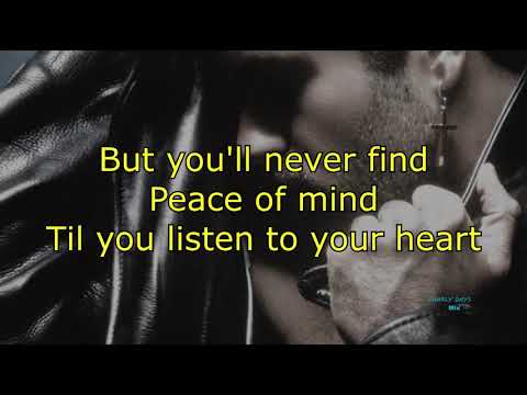 Karaoke KISSING A FOOL - George Michael