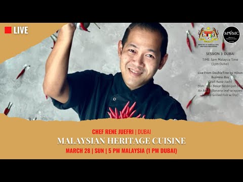 Banana Leaf-wrapped Grilled Spiced Fish w/Rene Juefri (Malaysian Heritage Cuisine #3)