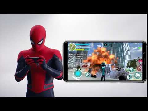 Spider Stickman Rope Hero 2 - Vegas Gangster Crime #1