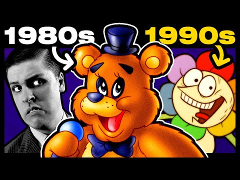 Was wäre, wenn Horror-Maskottchen zeittypisch wären?