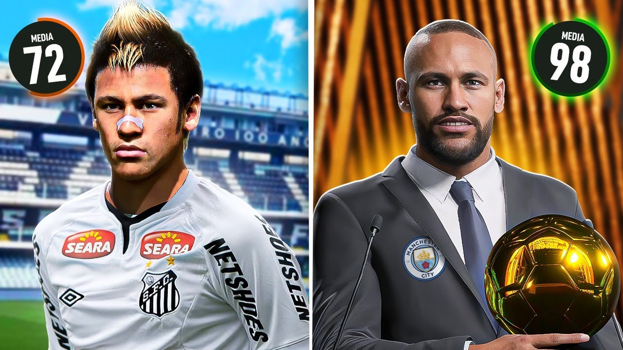 REINICIÉ LA CARRERA DE NEYMAR JR