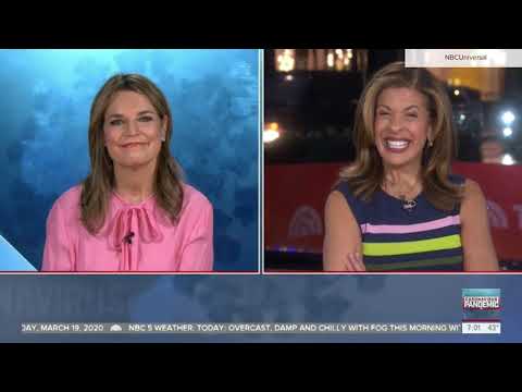 NBC News "Today" Coronavirus Teases and Open March 19, 2020