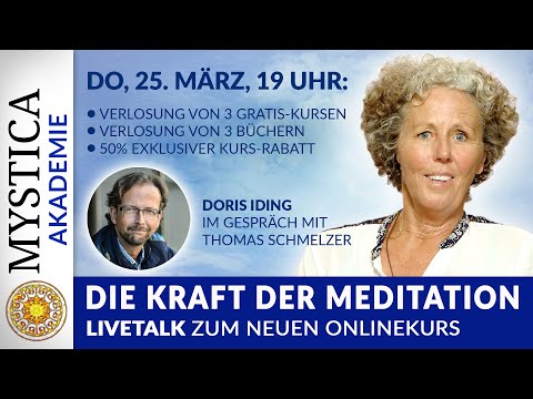 Webinar mit Verlosung: Doris Iding und die Kraft der Meditation