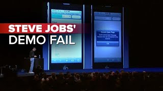 CNET News: Steve Jobs' demo fail