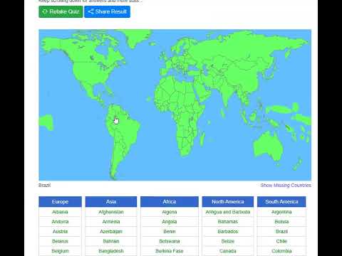JetPunk All Countries World Record 0:04 (#j4f)