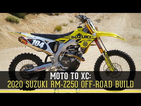 Moto to XC: 2020 Suzuki RM-Z250 Off-road Build