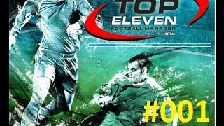 preview picture of video 'Let´s Play Top Eleven #001 1. Lige Spiel Gewonnen!'