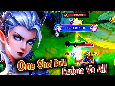 YOU WILL Never Believe When Eudora Destroying Deadly Harley And Mad Karina - mobile legends 