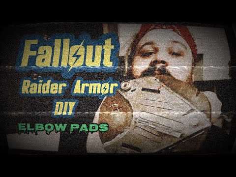 Fallout Cosplay! Raider Armor Elbow Pads One Day Build!