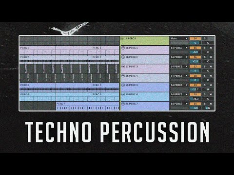 Techno Percussion Structure Explained  Layering & Groove Design