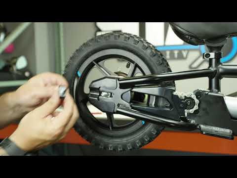 STACYC TECH - How To Remove And Reinstall The Rear Wheel