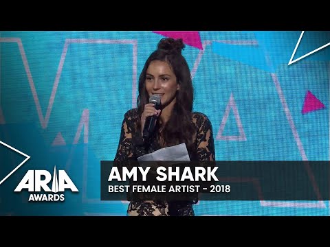 Amy Shark wins Best Female Artist | 2018 ARIA Awards