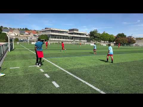 FC Etampes - AS Evry-Courcouronnes / U14 (0-2) Première mi-temps. 6 septembre 2025 [Score final 2-5]