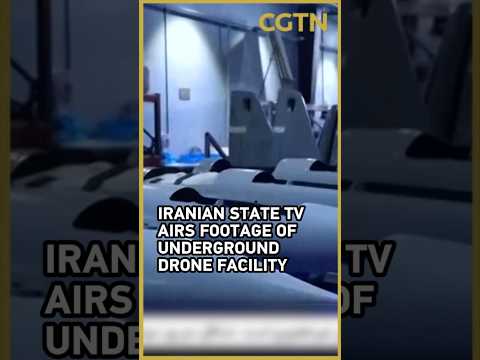 Iranian state TV shows underground drone factory