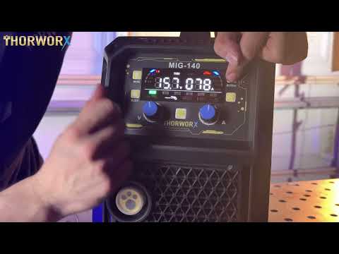 Thorworx MIG-140 4-in-1 Multi-Process Inverter Welder (Dual-Voltage 120/240V) video