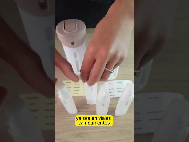 Vídeo relacionado con Dispensador Jabón Infantil - 250ml 500ml Botella Bomba | Animal Dibujos Portátil Loción - Material Pet | Recargable Champú Gel Ducha Cosmético para Baño Viaje