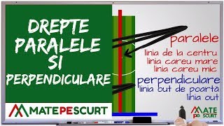 Drepte paralele si perpendiculare