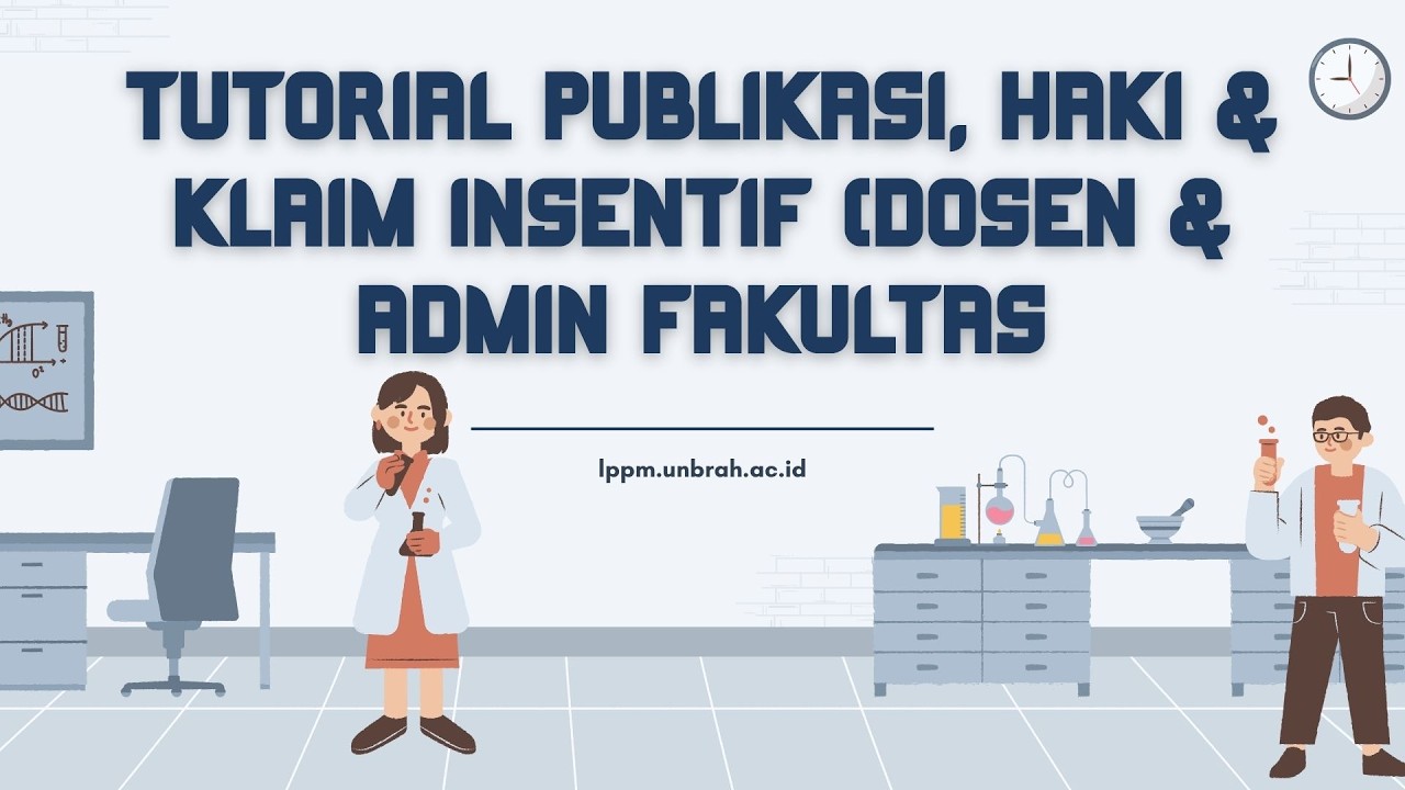 TUTORIAL PENGGUNAAN E-RISET Bagi Dosen dan Admin Fakultas Modul HKI, Publikasi Ilmiah, dan Klaim Publikasi