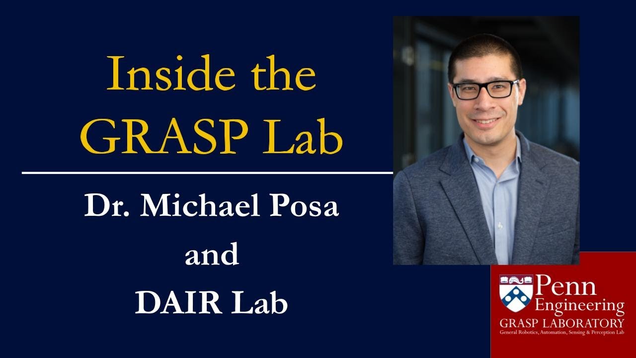 Dr. Michael Posa and DAIR Lab
