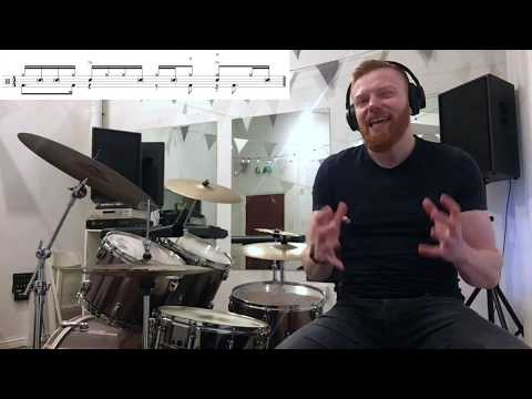 Drum Groove Of The Week 07/01/2020 - Inward Paradiddle Funk!