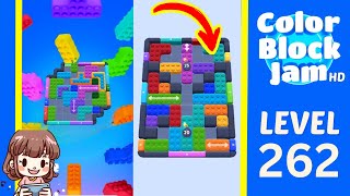 Solusi Level 262 Color Block Jam