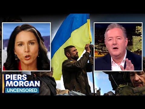 Tulsi Gabbard & Piers Morgan Disagree On Ukraine War