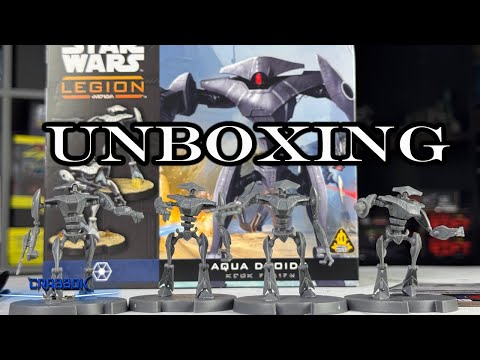 Star Wars: Legion - Aqua Droids - YouTube Video