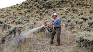 Bear Spray Demonstration and Safety Tips