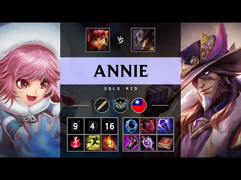 Annie Mid vs Twisted Fate - TW Challenger Patch 25.20