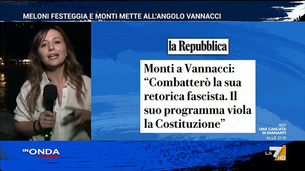 Cernobbio, Monti a Vannacci: "Trovo in lei la ricostituzione della narrativa, della retorica, ...