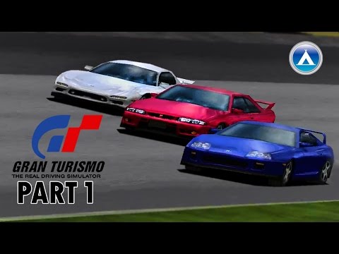 Gran Turismo 1 Gameplay Playthrough Part 1 HD