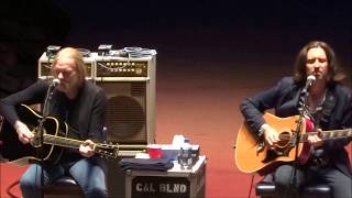 Gregg Allman &amp; Scott Sharrard,  9/25/16, Laid Back Festival