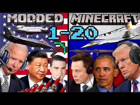 Presidents Play Parody - US Presidents Play Modded Minecraft 1-20 *parody*