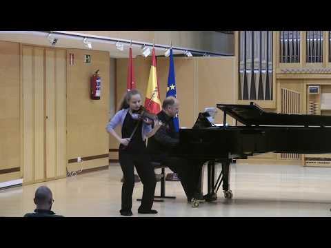 Sara Valencia - W. Lutoslawski: Subito for Violin and Piano