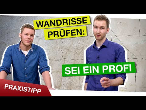 Ob Fassade oder Innenwand: Rissarten erkennen und richtig zuordnen
