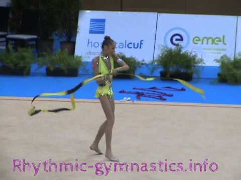 Yulia Bravikova Ribbon International Junior Tournament Lisbon 2013