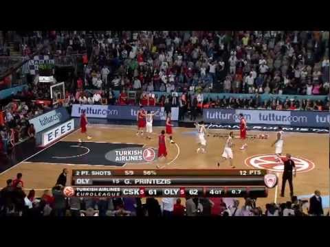 Euroleague 2012 Final- CSKA Moscow-Olympiacos Highlights