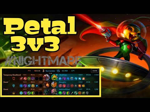 PETAL CP JUNGLE | GAMEPLAY VAINGLORY 2023 3V3 | YOU ALL GG