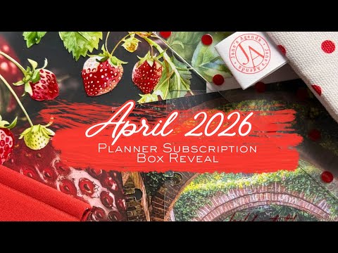 April 2026 Planner Box Reveal | Jane's Agenda
