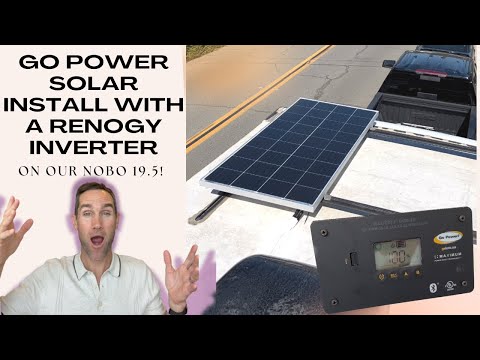 Go Power solar install on No Boundaries RV